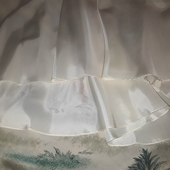 Collector's vintage Ralph Lauren silk skirt "roaring 20's print--MUST SEE - Picture 13 of 13